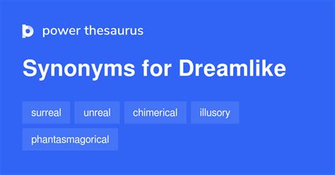 dreamlike synonym